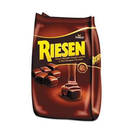 Five Star Distributors Riesen, CHOCOLATE CARAMEL CANDIES, 30 OZ BAG 398052